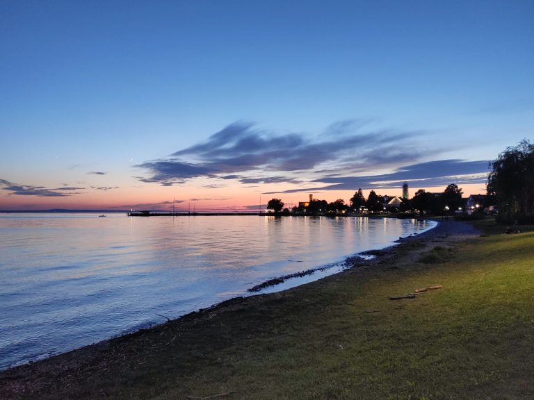 Promenade am Abend